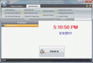 CKZ Time Clock Free Edition screenshot